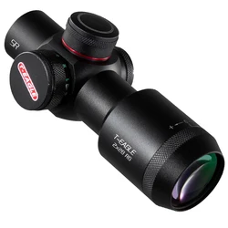 T-Eagle HD SR 2x28 mira táctica réflex para pistola airsoft
