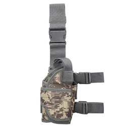 Funda táctica para pistola muslo universal diestro con arnés de pierna