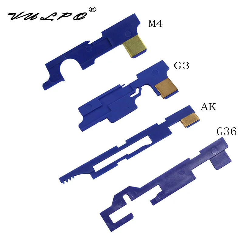 VULPO Placa selectora reforzada Airsoft compatible M4 AK G36 G3