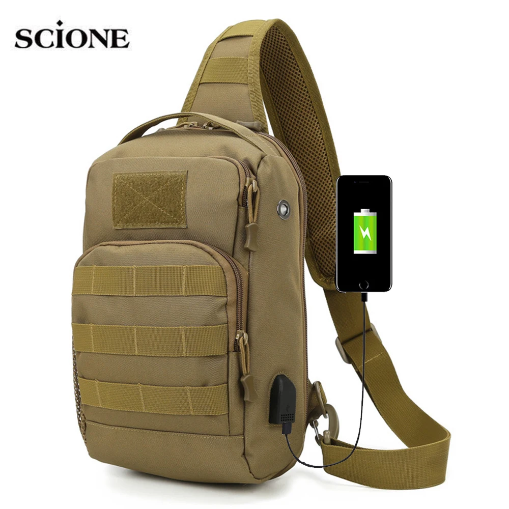 Mochila tactica de pecho MOLLE - resistente, ligera y modular - imagen 4
