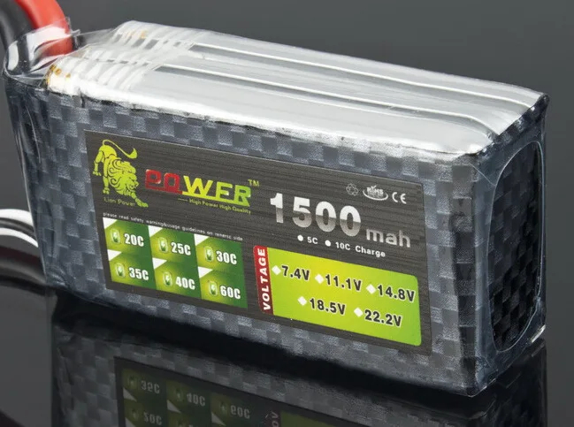 Batería LiPo 11.1V 3S recargable para drones y RC - imagen 4