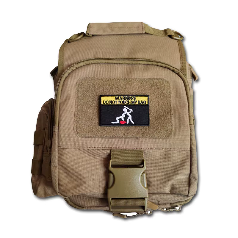 Parche bordado oso ruso táctico – Velcro 3D para brazalete o mochila - imagen 5