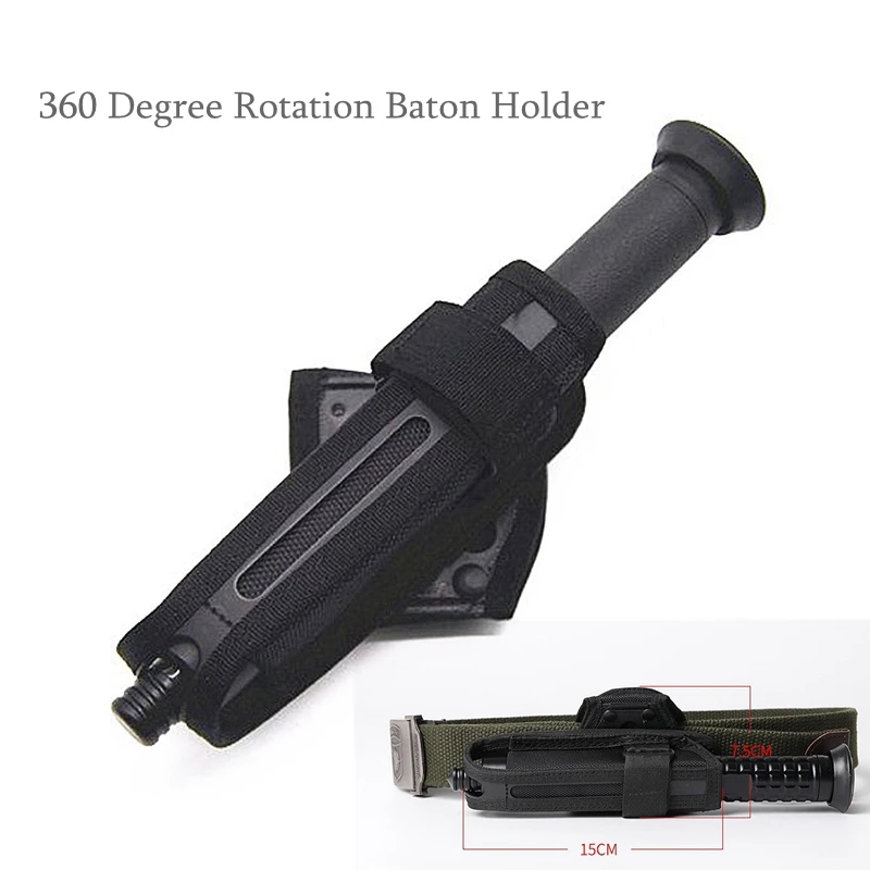 Funda táctica para bastón nailon giratoria 360º organizadora Airsoft - imagen 4