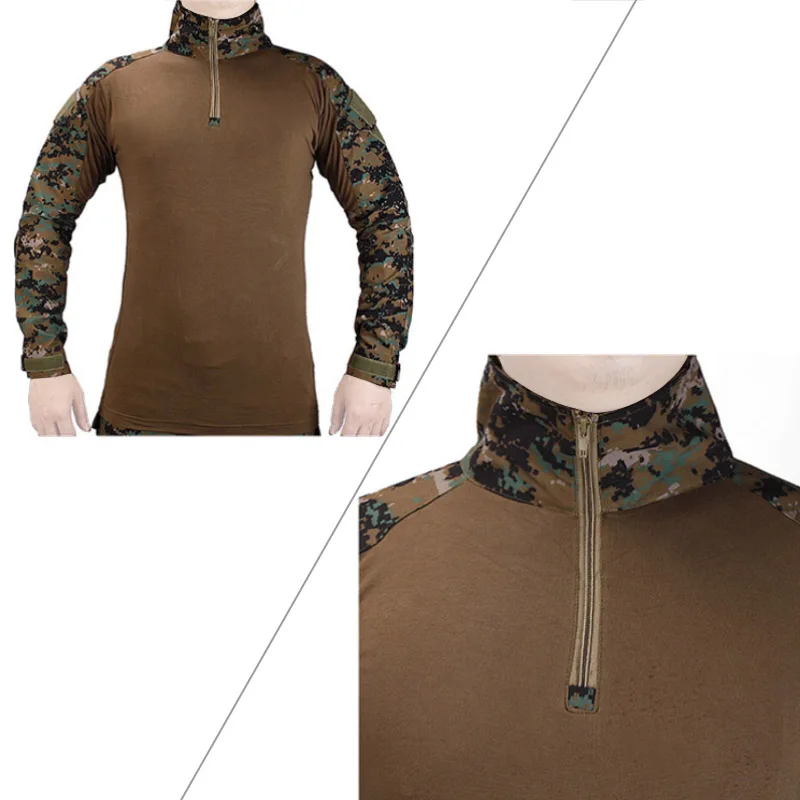 VULVO BDU Uniforme Táctico Jungle Digital – Camisa y Pantalón - imagen 2