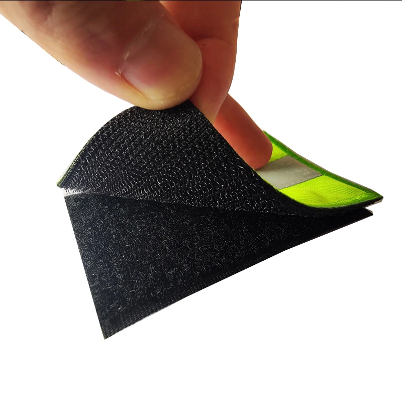 Parche moral ruso reflectante bordado con velcro para equipo táctico