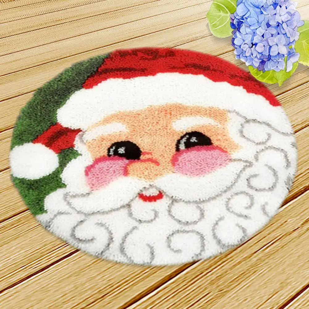 Kit gancho de pestillo navideño para alfombrilla Smyrna y cojín - imagen 3