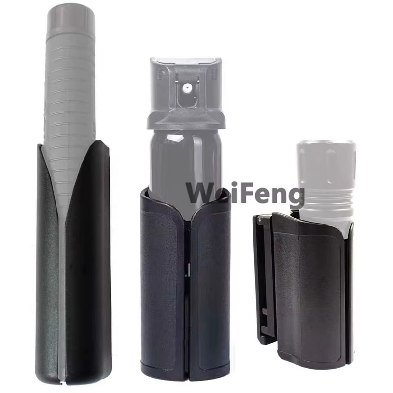 Bolsa táctica de polímero para spray Mace, funda linterna MOLLE - imagen 2