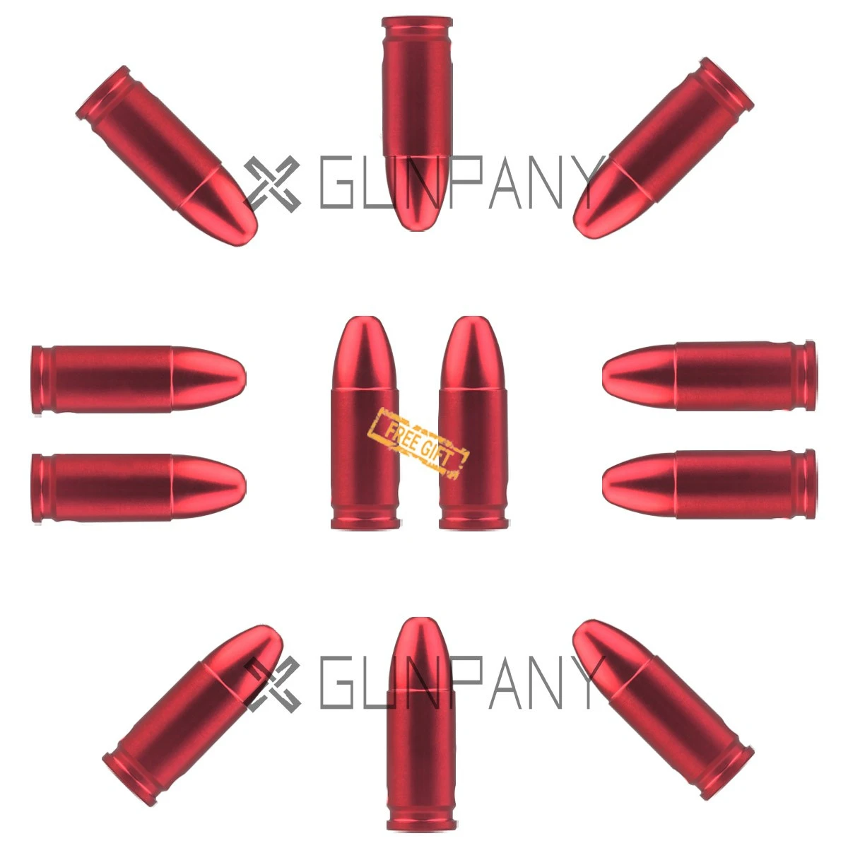 Vector Optics cartucho de fogueo 9mm para pistola entrenamiento seco - imagen 5