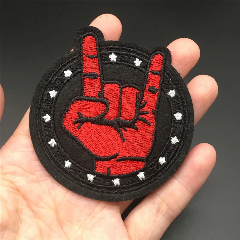 Parche bordado roca 6,5x6,7 cm para mochila táctica – Coser o planchar - imagen 2