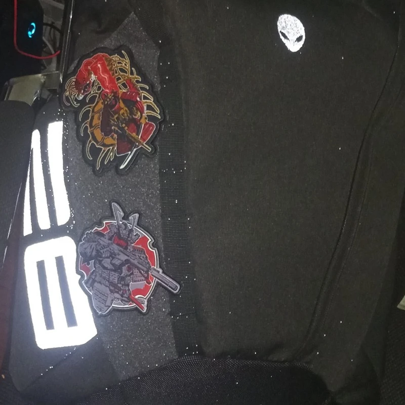 Parche táctico Takeda Messenger Samurai Centipede para mochilas - imagen 2