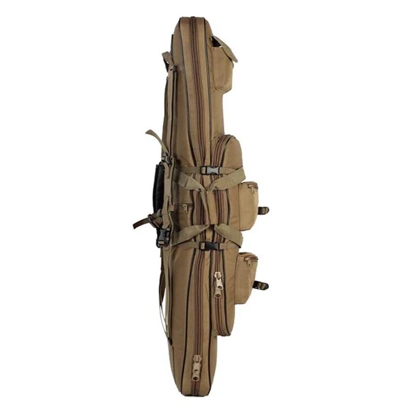 Funda cuadrada transporte rifle pistola caza táctica airsoft aire libre - imagen 2