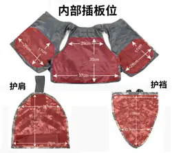 Chaleco táctico OTV Interceptor de nylon MOLLE para caza