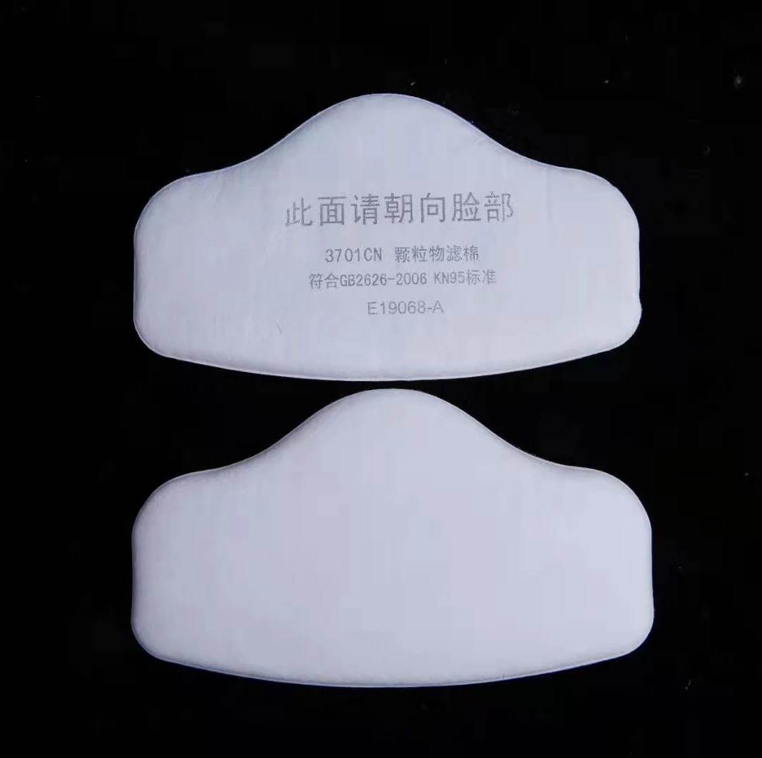 3M 3200/HF52 filtro de mascarilla algodón reutilizable