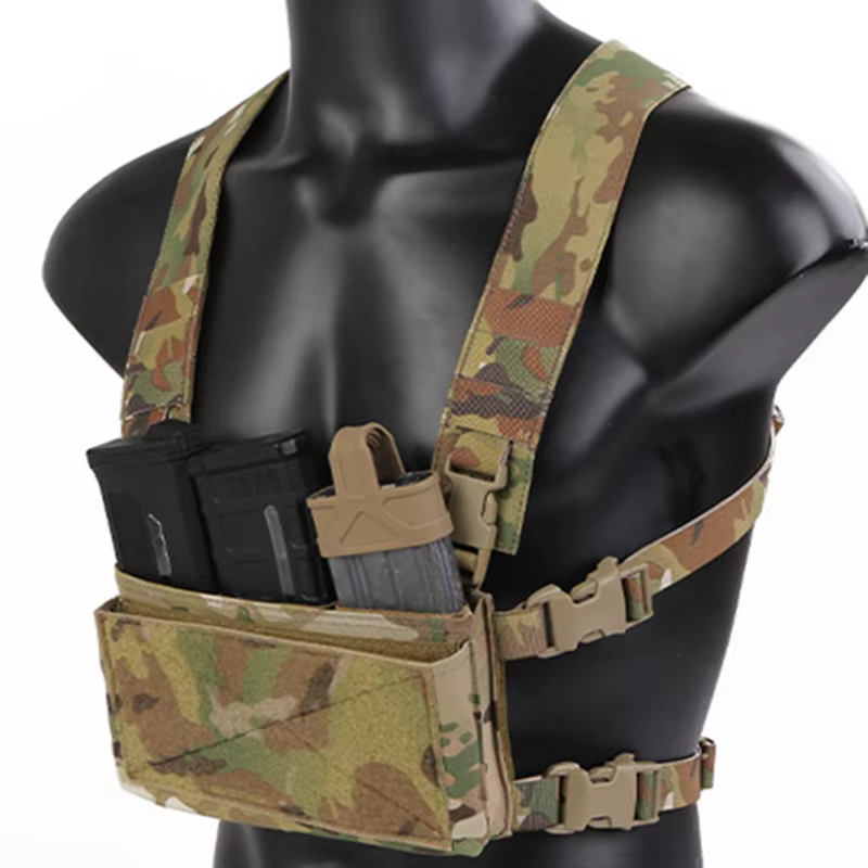 EMERSONG D3CRM Arnés táctico X-Harness con correa pectoral - imagen 3
