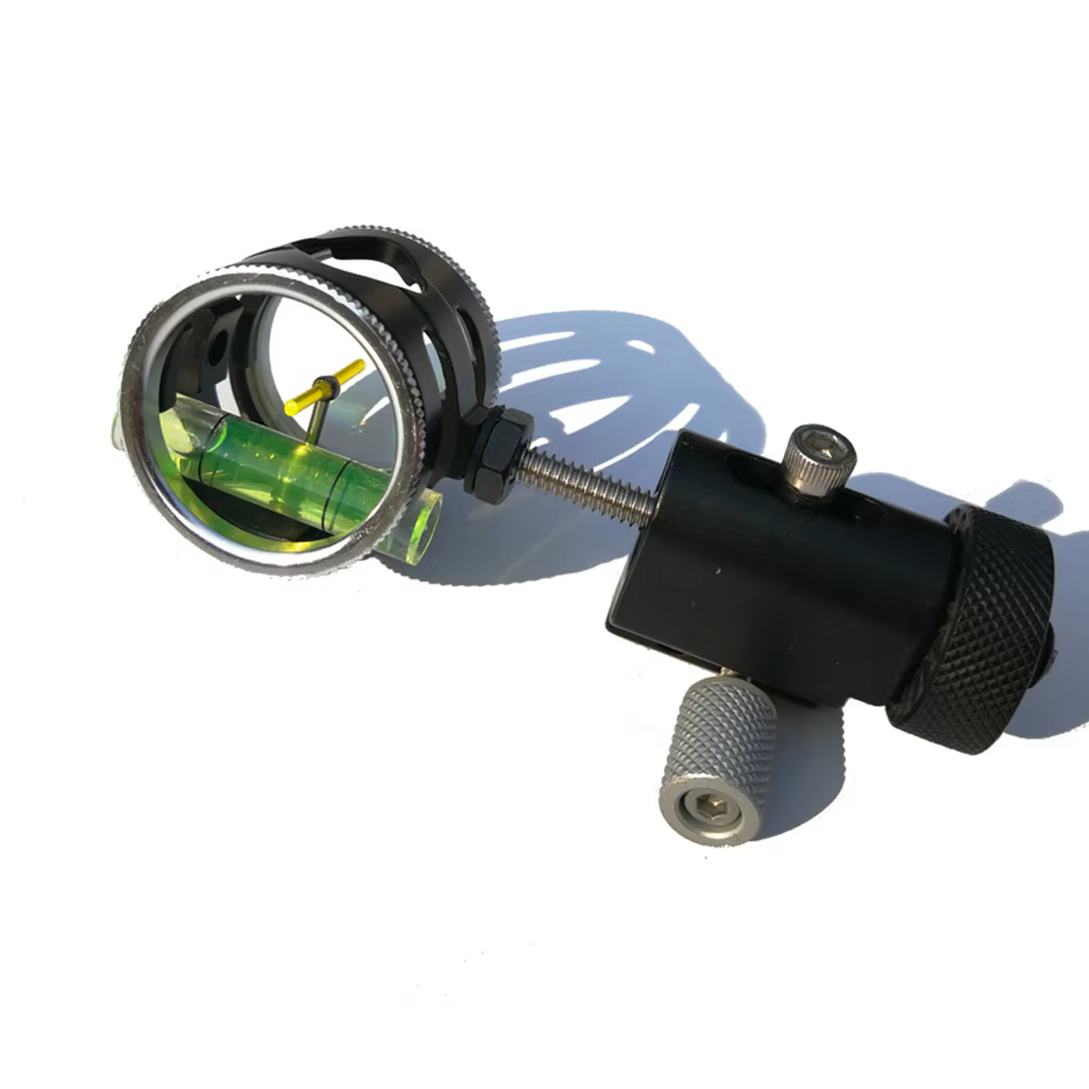 Visor 4x arco recurvo – fibra óptica con ajuste 1 pin caza - imagen 3