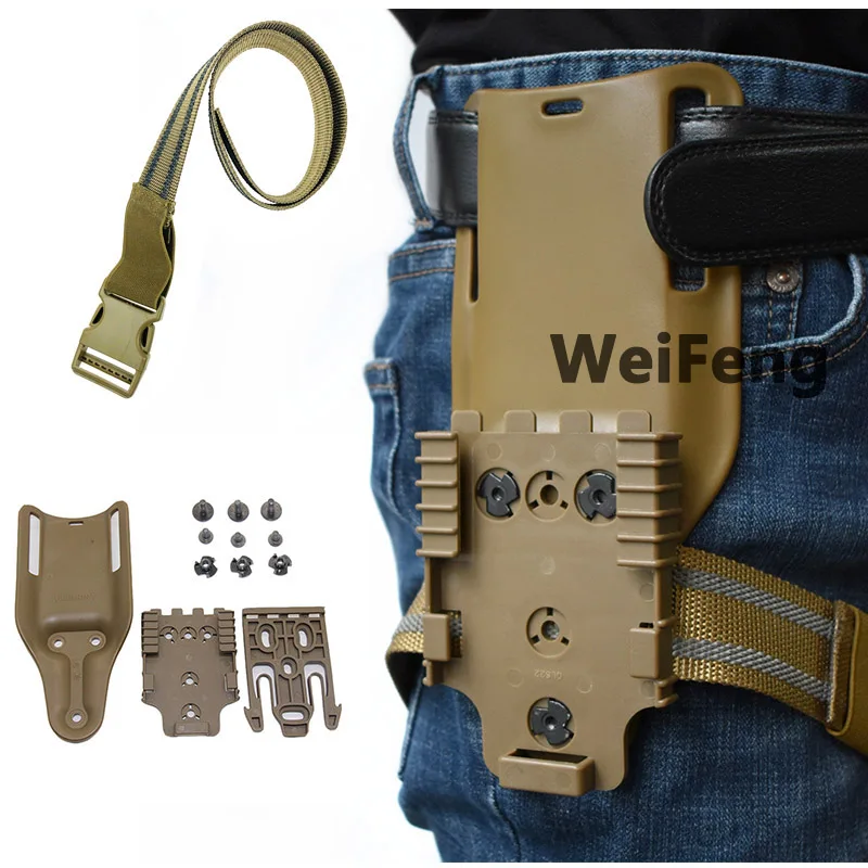 GL17 M9 P226 Adaptador funda con correa de pierna para pistola