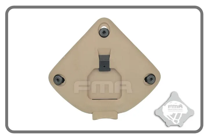 Casco táctico FMA con adaptador NVG y cubierta VAS de plástico - imagen 4