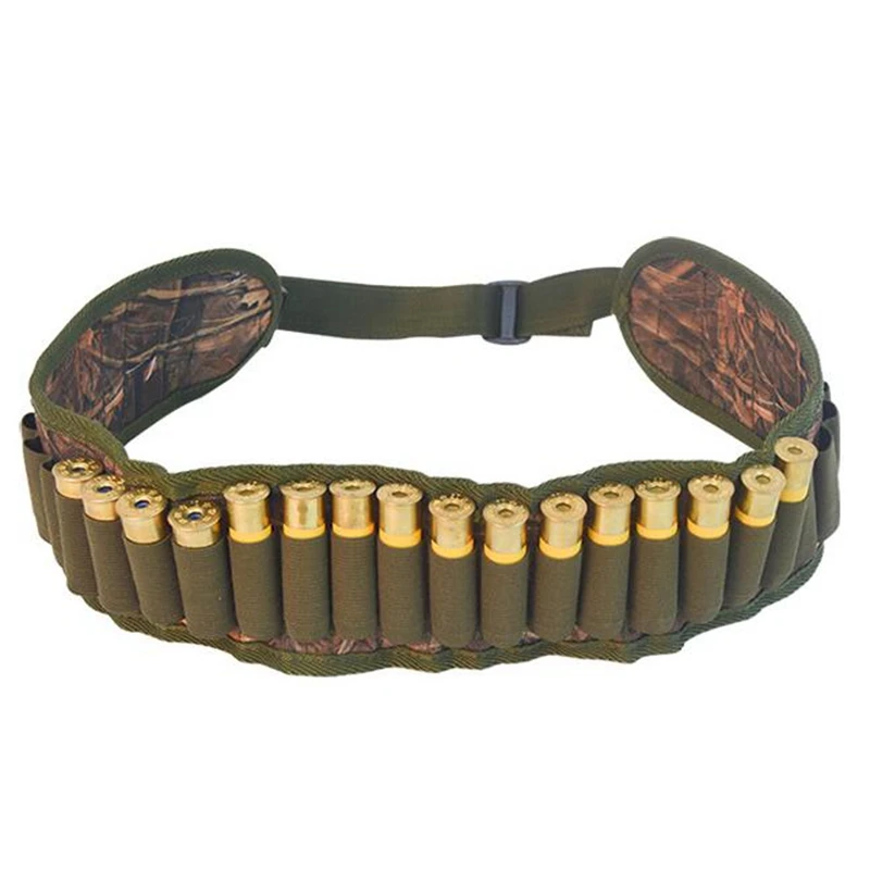 Uso en campo del bandolier durante una jornada de tiro