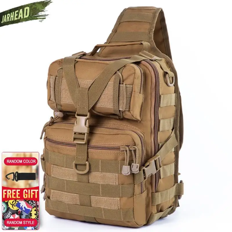 Mochila táctica MOLLE camuflaje hombre para viajes y aire libre - imagen 4