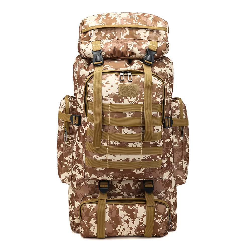 Mochila militar táctica Molle 70L gran capacidad para acampada y viaje