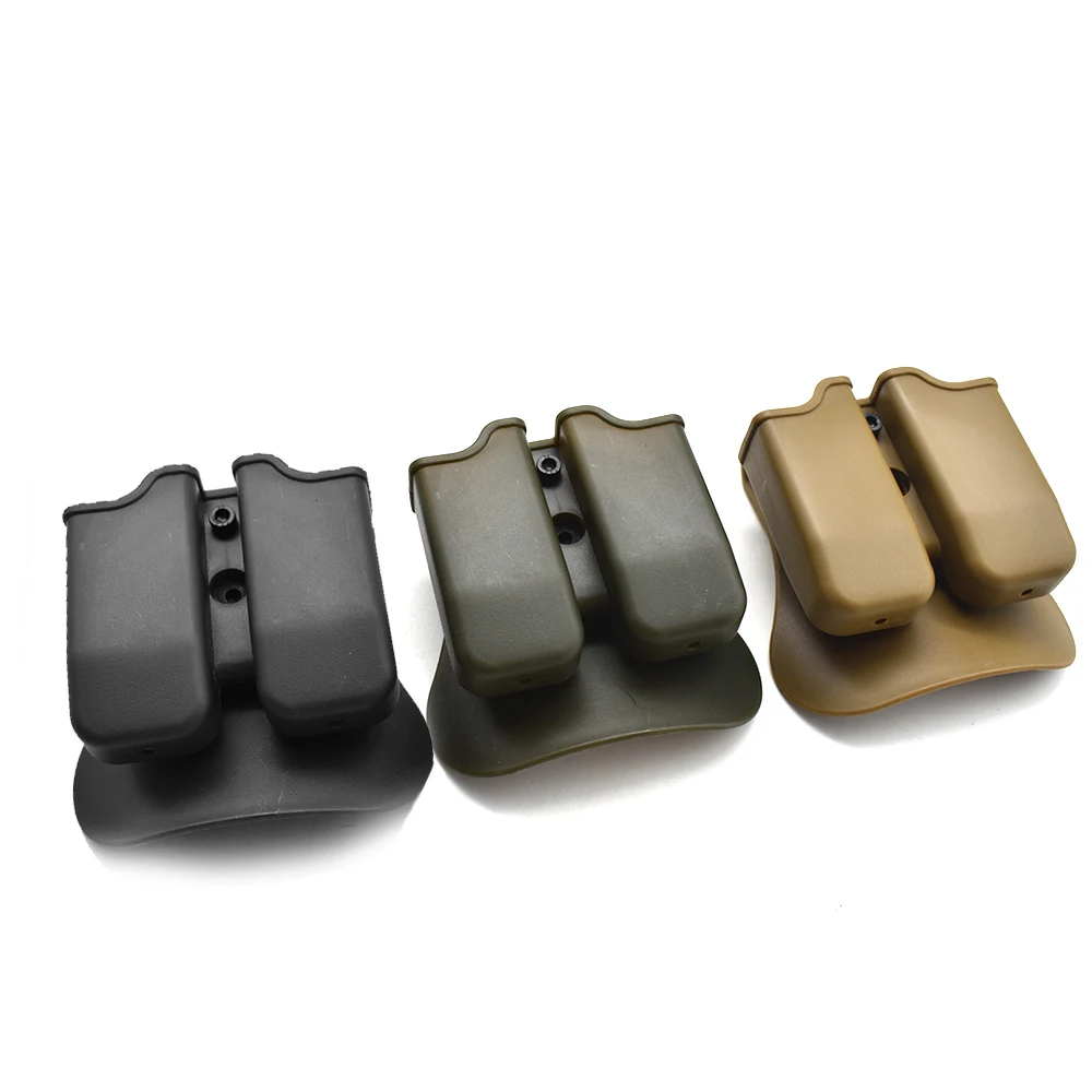 Bolsa táctica IMI doble para cargadores de pistola GL17 M9 PX4 - imagen 2