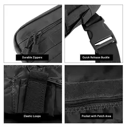 Mochila Pecho Táctica Modular Alta Resistencia – Militar
