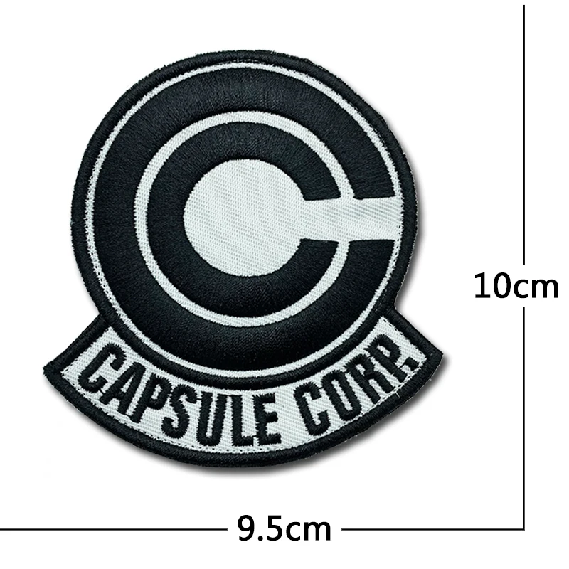 CAPSULE CORP Parche Bordado Táctico con Gancho Chaqueta Mochila - imagen 4