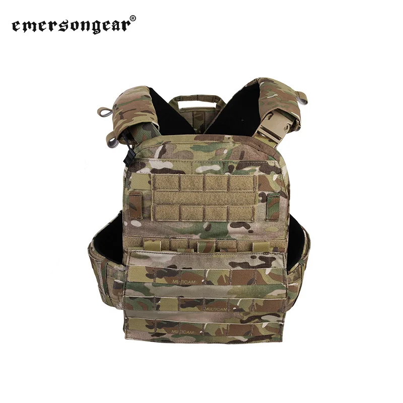 EMERSONGEAR AVS Portador Placa Modular MOLLE Negro - imagen 4