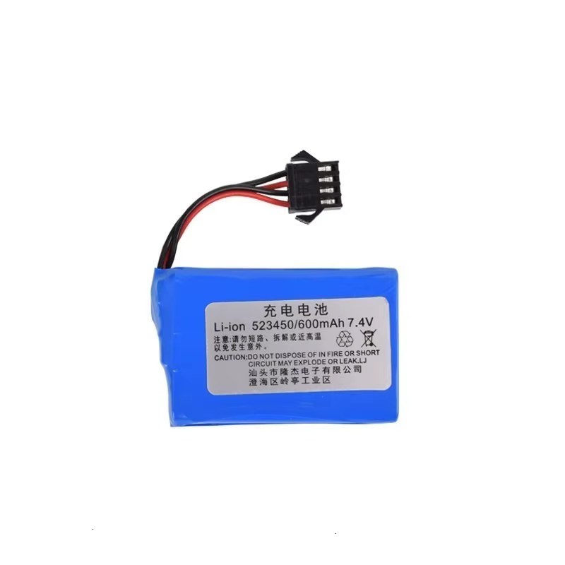 Batería TERANTY Power 7,4V 600mAh vista frontal