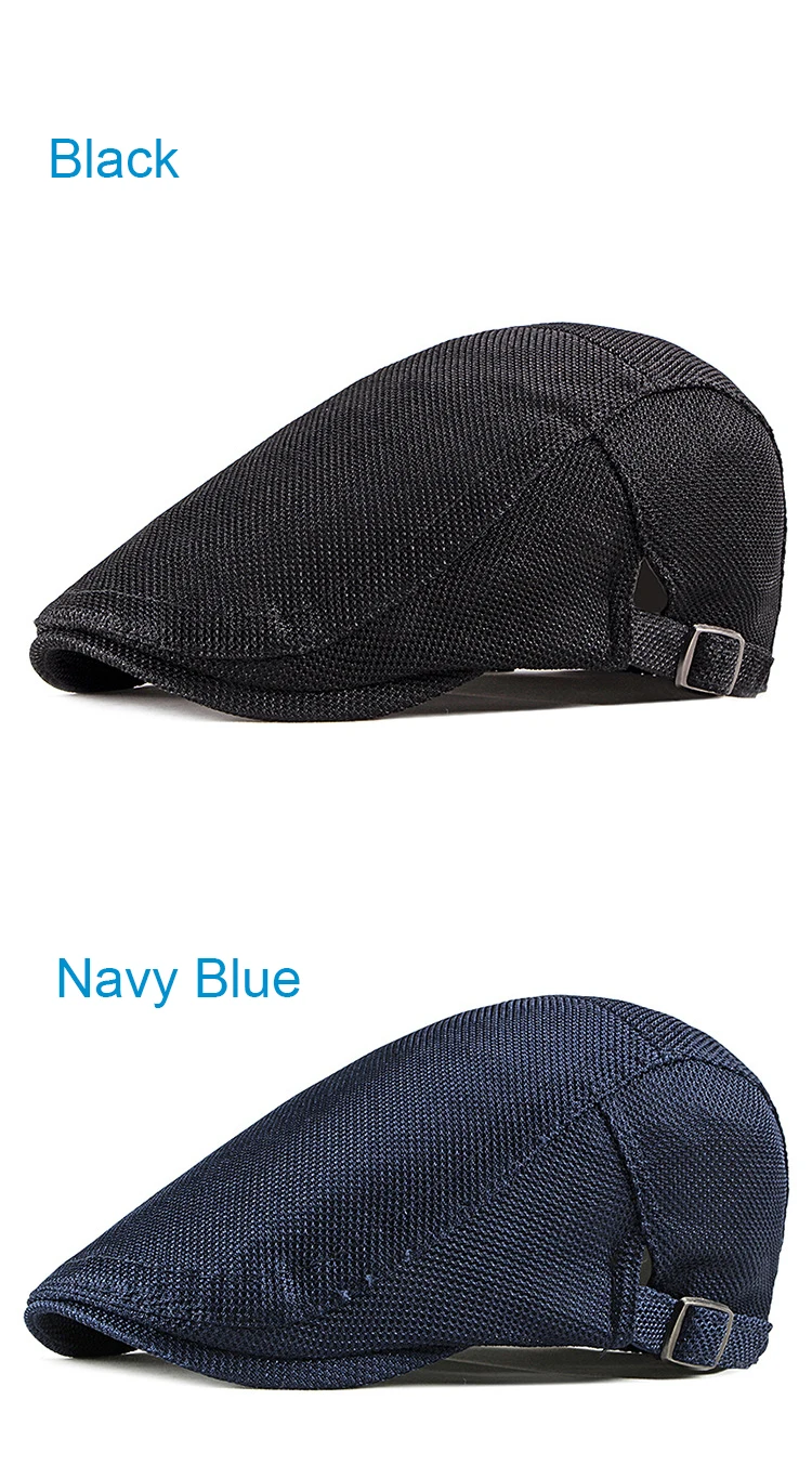 Gorra estilo retro de malla
