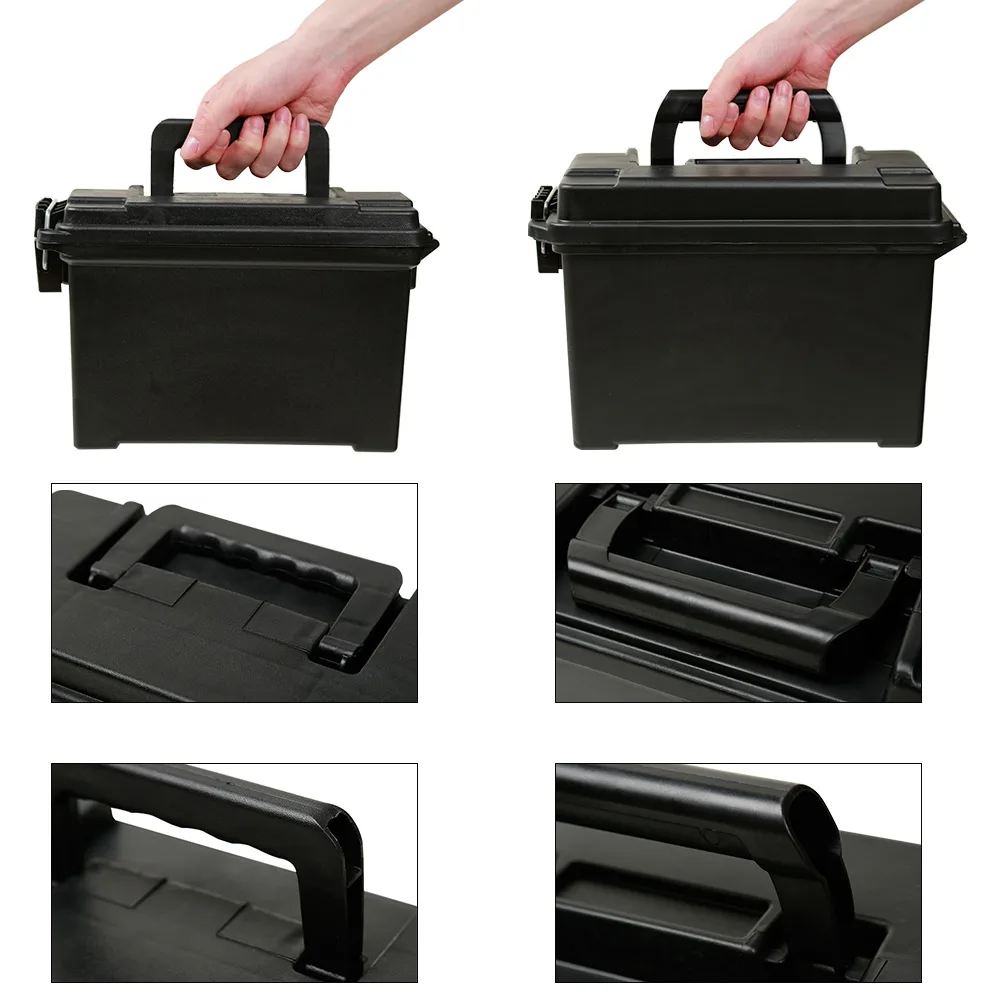 Caja de munición táctica de alta resistencia para almacenamiento seguro - imagen 4