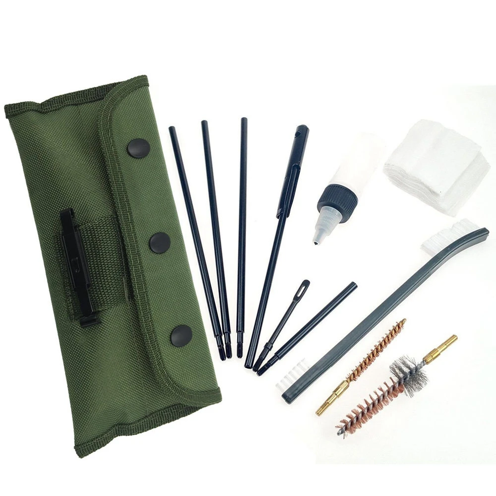 Kit limpieza AR-15/M16 mantenimiento rifle táctico