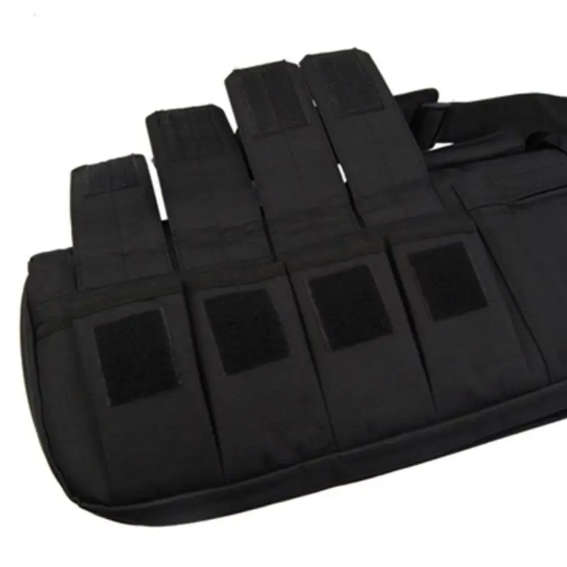Funda táctica MOLLE cuero para rifle largo – Bandolera caza - imagen 4