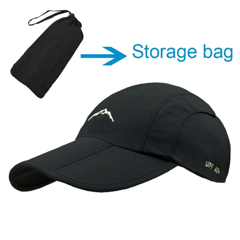 Gorra de secado rápido aire libre impermeable transpirable plegable - imagen 5