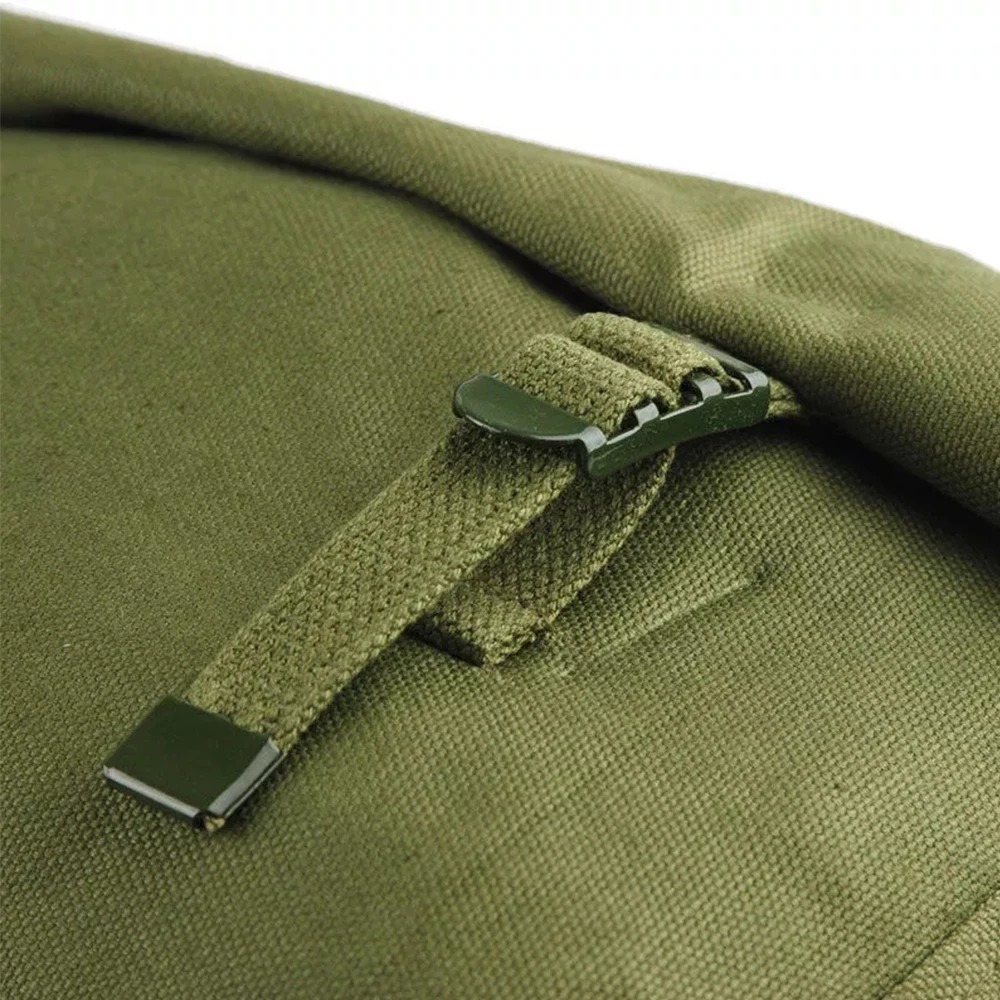 Detalle del bolso de lona