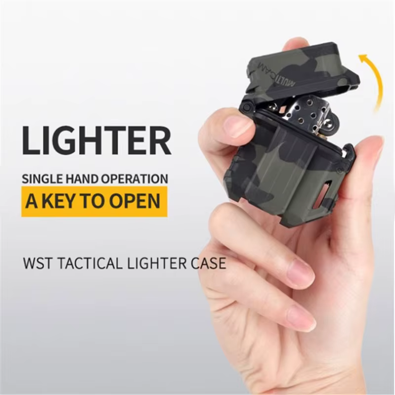 Estuche porta-encendedor táctico EDC MOLLE para supervivencia - imagen 5