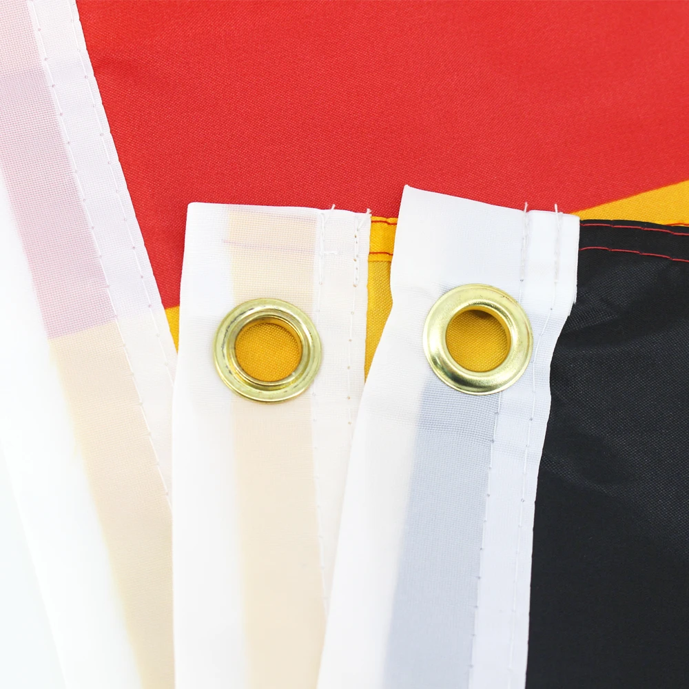 Bandera de Alemania tricolor en poliéster resistente para exterior - imagen 2