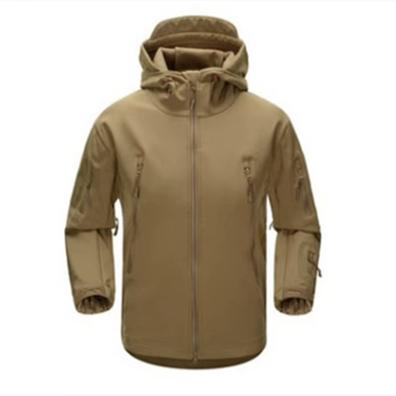 Chaqueta softshell militar camuflaje montaña forro polar - imagen 5