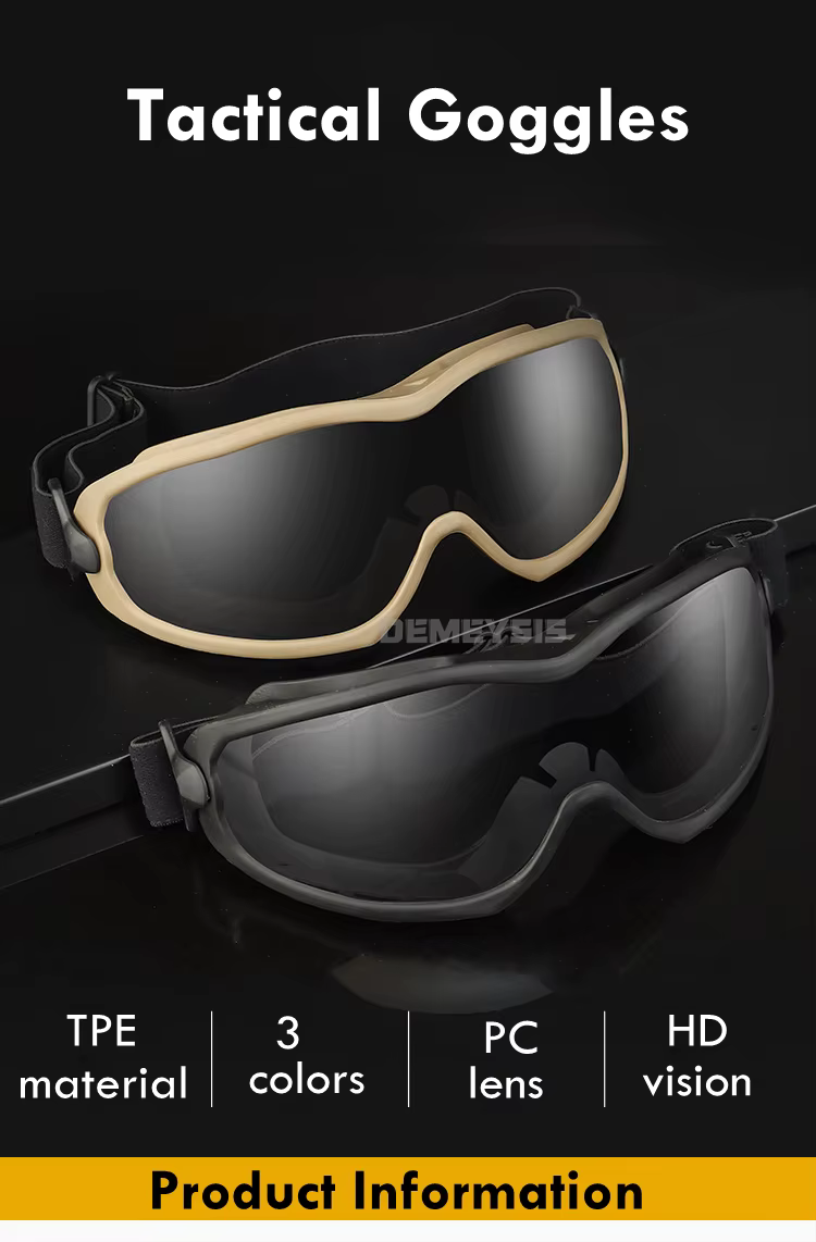 Gafas tácticas demeysis en acción
