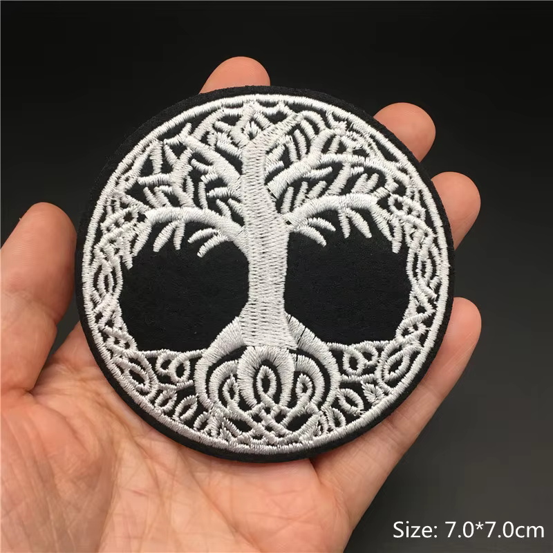 Parches bordados negros tácticos – Insignias resistentes para chaleco - imagen 5