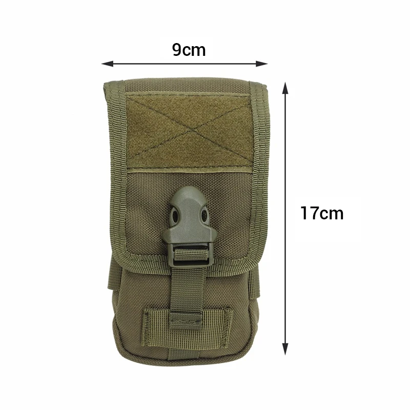 Riñonera MOLLE 1000D – Bolsa táctica EDC con cinturón para teléfono - imagen 3