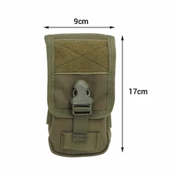 Bolsa cintura táctica MOLLE con portaphones 1000D