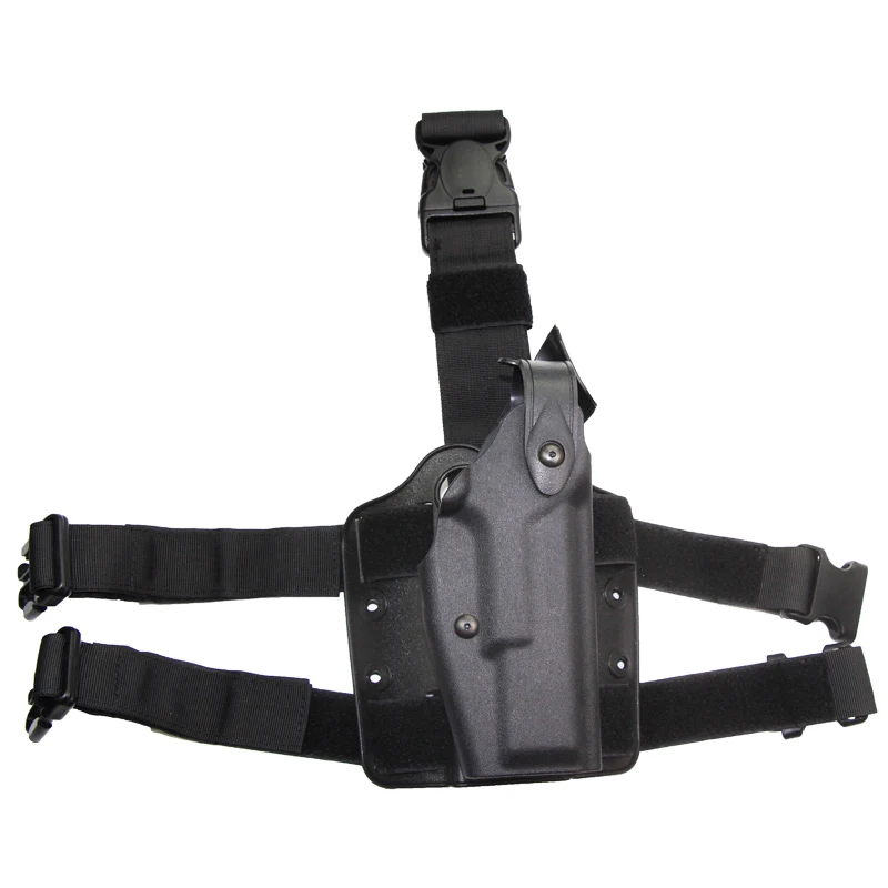 Funda táctica pistola Glock G17 derecha, para pierna caída - imagen 3