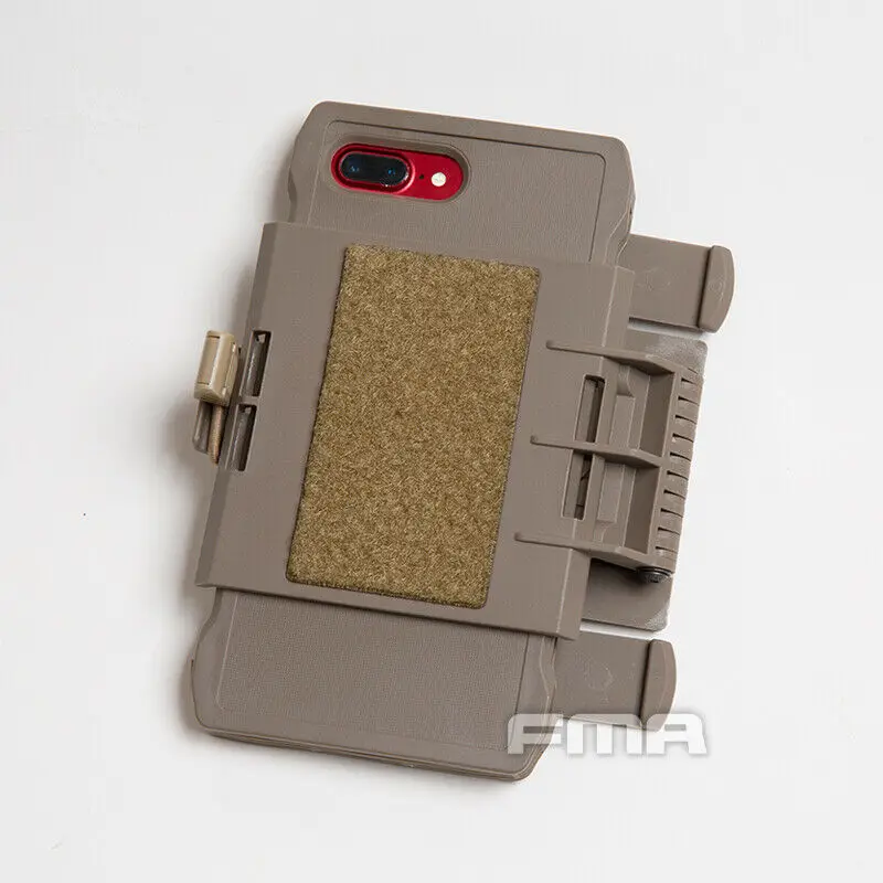 FMA Funda táctica MOLLE para smartphone con pouch protector