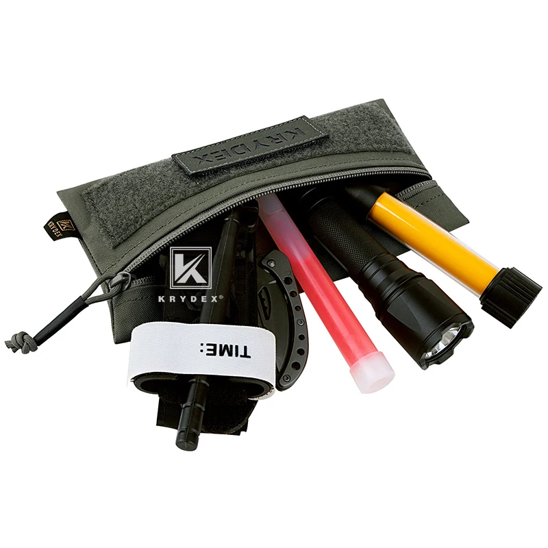 KRYDEX chaleco táctico MK3/MK4 portaplacas con velcro y cremallera - imagen 2