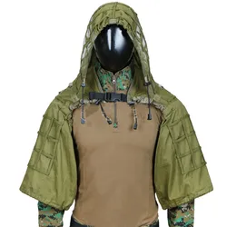 Traje Ghillie camuflaje táctico – Chaqueta de caza outdoor