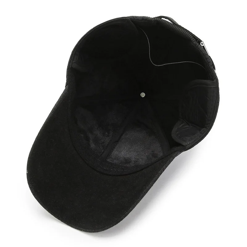 Gorra táctica con orejeras cálida de camionero para invierno - imagen 3