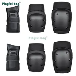Set protectores patinaje rodilleras muñequeras para todos