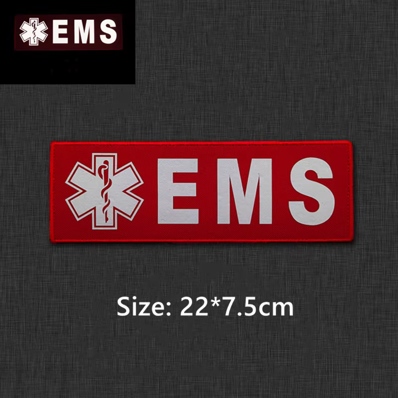 Parche EMS reflectante primeros auxilios – Insignia táctica - imagen 4