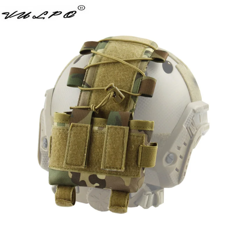 VULPO Bolsa táctica de batería para casco MK2 con contrapeso Airsoft - imagen 2